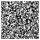 QR code with D & D R V and Auto contacts
