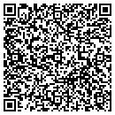 QR code with B & D Machine contacts