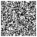 QR code with P J's Day Spa contacts