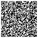 QR code with E 93rd Auto Sales contacts