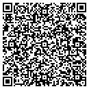 QR code with P J's Deli contacts