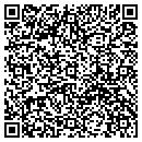 QR code with K M C P I contacts