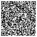 QR code with R & J contacts