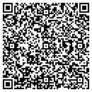 QR code with V K Printing contacts
