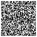 QR code with E's Video contacts
