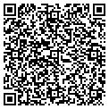 QR code with B & B contacts