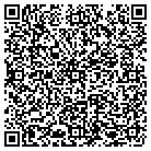 QR code with H I S Landscape & Gardening contacts