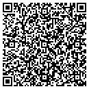 QR code with P & C Enterprises contacts