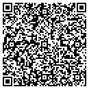 QR code with H E R Realtos contacts