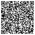QR code with H & E contacts