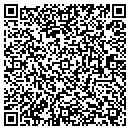 QR code with R Lee Hall contacts