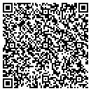 QR code with A Mourany DO contacts