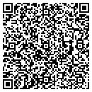 QR code with E & B Towing contacts