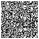 QR code with P W Walter DDS Inc contacts