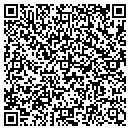 QR code with P & R Hauling Inc contacts