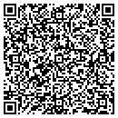 QR code with M & M Video contacts