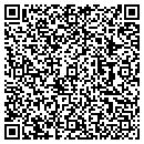 QR code with V J's Towing contacts