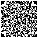 QR code with J & B Spouting contacts
