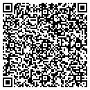 QR code with K & W Drive-In contacts