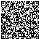 QR code with P E Installation contacts