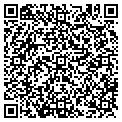 QR code with J & J Wood contacts