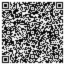 QR code with H E Branham contacts