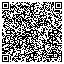 QR code with P Modransky DVM contacts