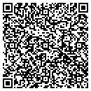 QR code with P Martell contacts