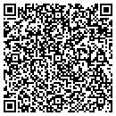 QR code with R and B Subway contacts