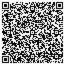 QR code with P & J Gift Shoppe contacts