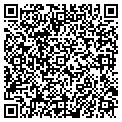 QR code with C S F C contacts