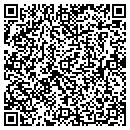 QR code with C & F Shoes contacts
