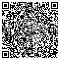 QR code with V F W contacts
