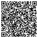 QR code with E K Hinton contacts