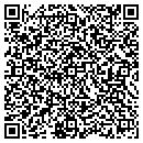 QR code with H & W Office Machines contacts