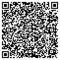 QR code with H V A C contacts
