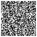 QR code with H B F contacts
