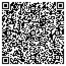 QR code with E & F Farms contacts