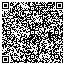 QR code with V F W contacts