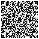 QR code with B & J Rec Room contacts