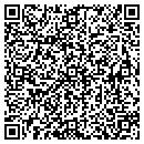 QR code with P B Express contacts