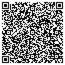 QR code with N W Brown contacts