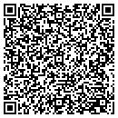 QR code with H & B Carpentry contacts