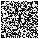 QR code with B & F Design contacts