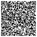 QR code with P & M Bridges contacts