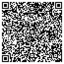 QR code with R & B Music contacts