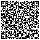QR code with R & B Cranes contacts