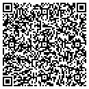 QR code with P & R Hardwoods contacts