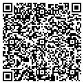 QR code with D & R contacts