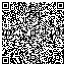 QR code with K & J Video contacts